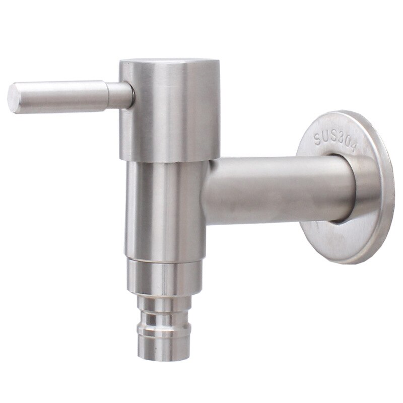 Rvs Kraan Driehoek Klep G1/2 Draad Hoekstopkraan Inlaat Water Afsluiter Badkamer Wasmachine Kraan Bibcock: Faucet