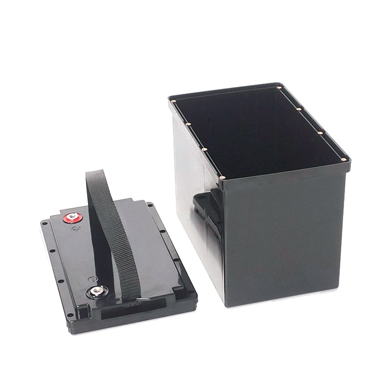 LiFePO4 Battery Box 12V Lithium Screwdriver Battery Case Housing Removable For 70Ah RV Caravan Solar Storage Marine Backup UPS