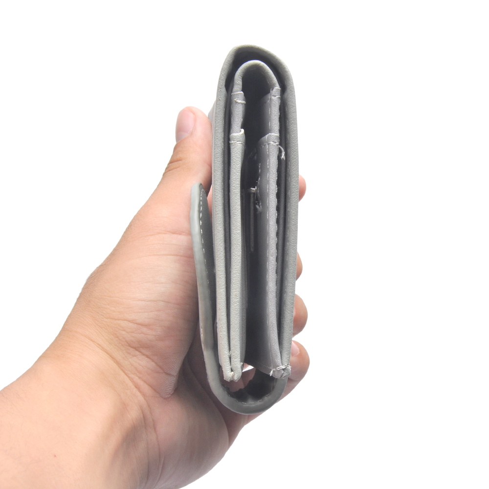 Patrón de mando clásico, billetera plegable, en forma de consola, monedero, tarjetero, monedero corto, de individualidad 2025
