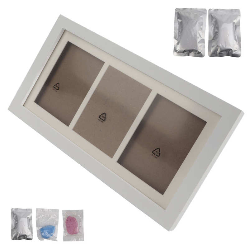 Paw Print Frame Kit Memorial Paw Print Keepsake Kit for Cats