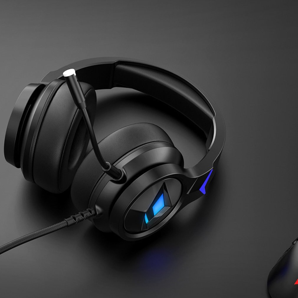 Bedrade Headsets Comfortabele 7.1 Kanalen Met Mic 3D Stereo Muziek Over-Ear Hoofdtelefoon Game Headset Voor Laptop Headset