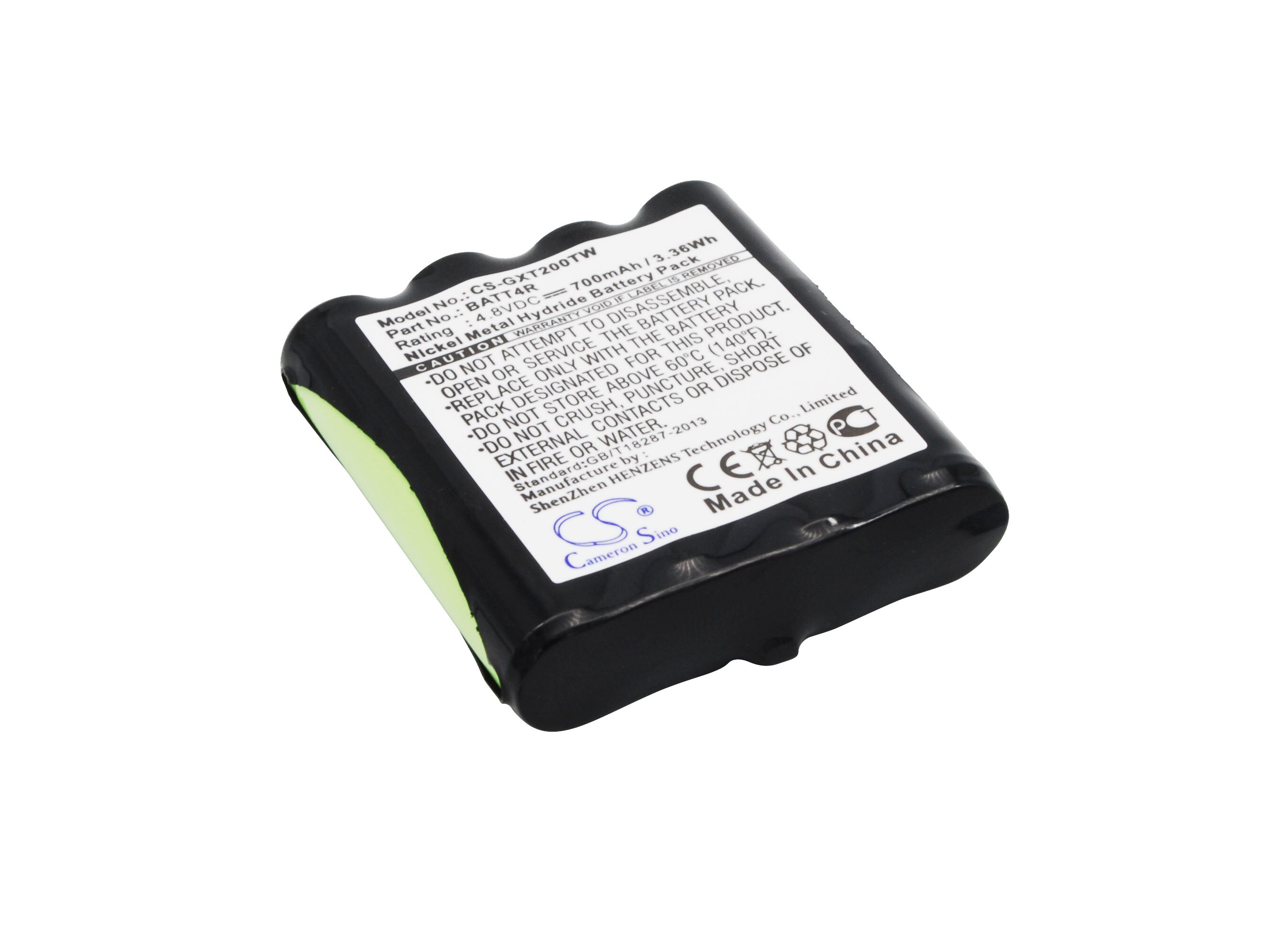 Cameron Sino 700mAh Battery for Motorola TLKR-T3,TLKR-T5,Midland,G223,G225,Switel WTF732,WTF735,BP40,IXNN4002A IXNN4002B