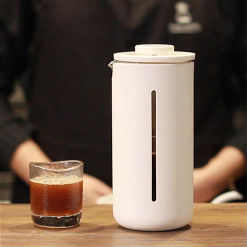 Fransk press kaffe / te bryggare kaffekanna kaffebryggare vattenkokare 450ml glas termos i rostfritt stål för kaffedrycker
