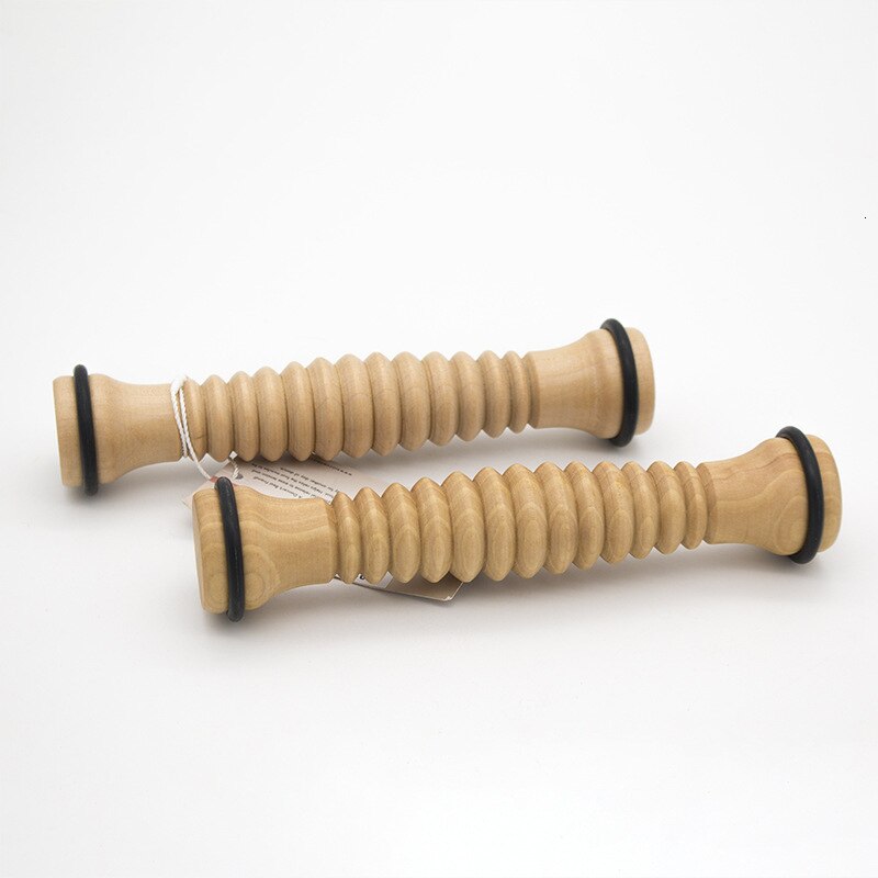 Rodillo de masaje de pies para Ballet, barra moldeadora de pie, reductor de presión de relajación, palo masajeador de pies de madera sólida M2121