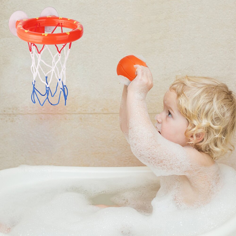 Badkamer Schieten Kinderen Badkamer Sucker Basketbal Frame Baby Water Spelen Basketbal Stand Bad Speelgoed Badkamer Basketbal