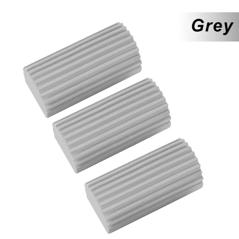 PVA Dust Cleaning Sponge Reusable Multifunctional Kitchens Household Sponge Cleaning Brush for Car Blinds Cleaning Sponge: Red