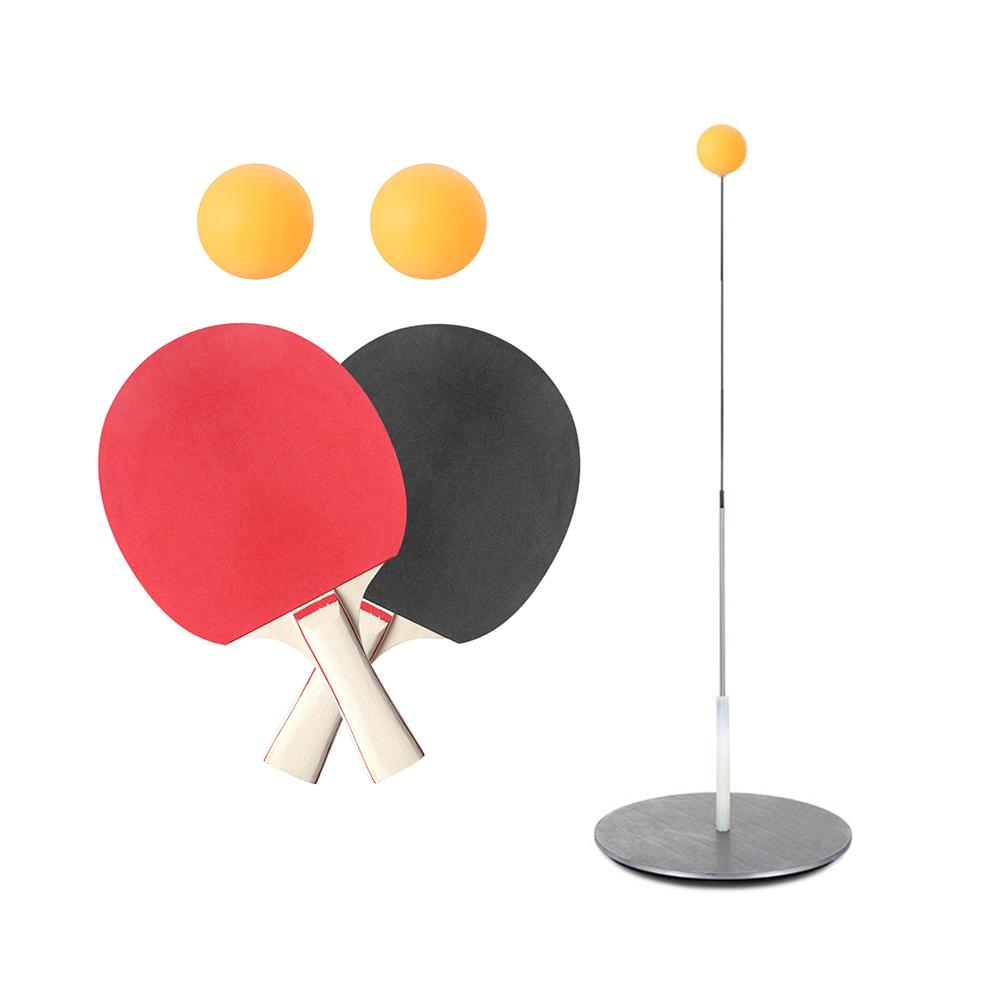 Portable Table Tennis Trainer Table Tennis Soft Shaft Training Machine Elasticity Kid Adult Ping Pong Practice Trainer Fitness: A