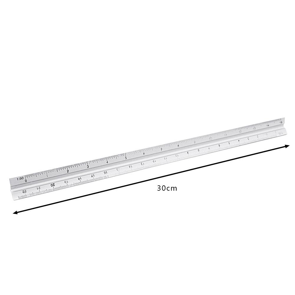Multiple Specifications Triangular Scale Ruler 30c... – Grandado