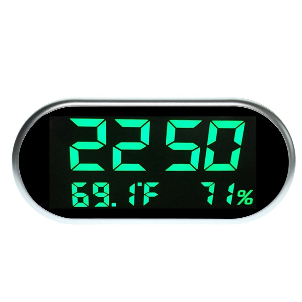 Day Clock Digital Clock LED Alarm Clock Calendar Thermometer Thermometer Weather Station USB Power Supply