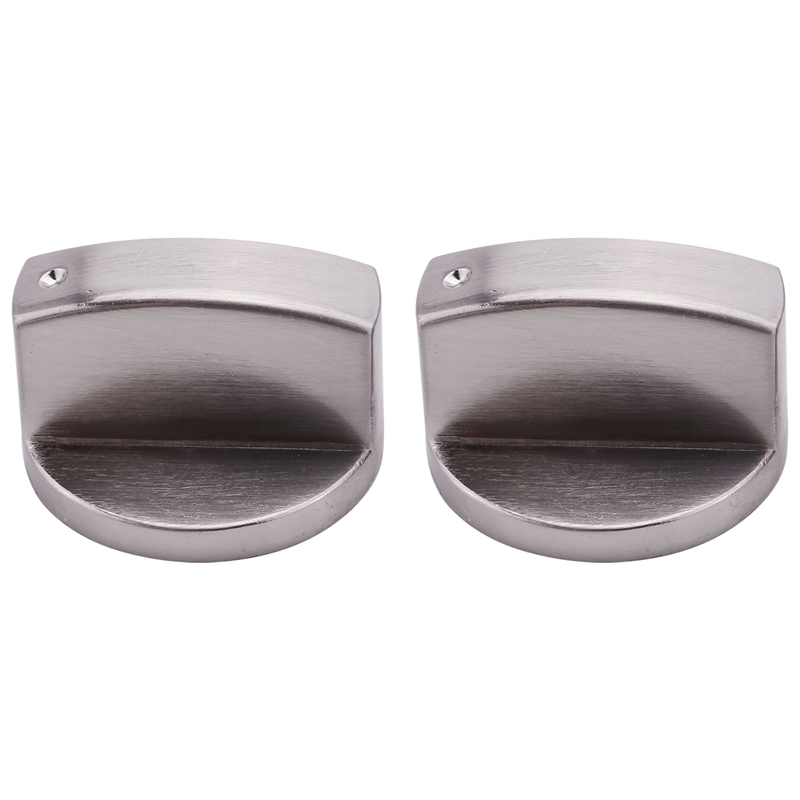 Brushed Metal Gas Stove Knobs Cooker Control Switch Range Oven Knobs Cooktop Burner Knob Gas Hob Switch Kitchen Replacement Acce