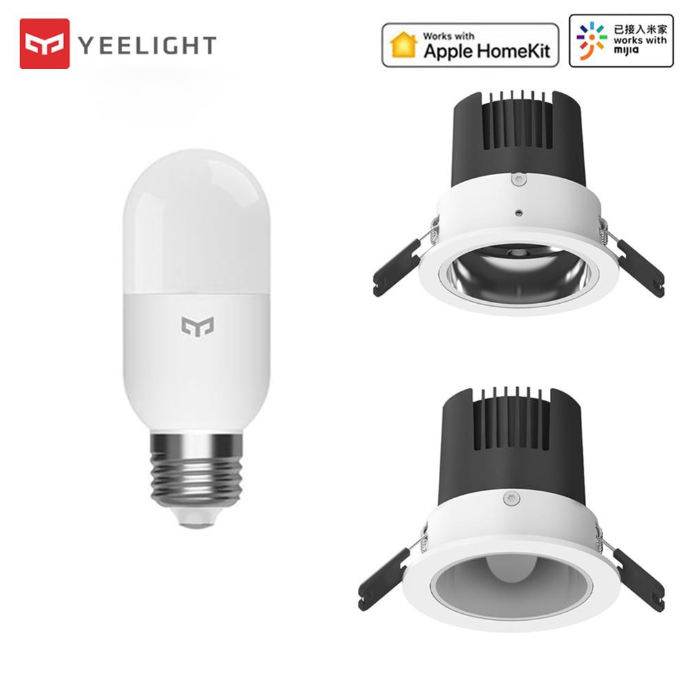 Yeelight Smart spot Downlight ampoule M2 maille Bluetooth 2700-6500K fonctionne pour Apple Homekit pour Mijia App SLISAON contrôle