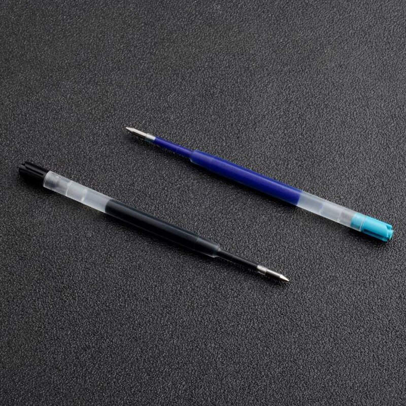 10Pc 98mm Blue ink Refills BLACK 424 Ballpoint Pen Stationery Student Office School Supplies