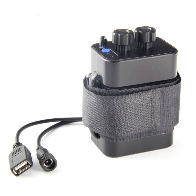 Trustfire  eb03 vedenpitävä 18650 akkuvirtapankki kotelo usb latauspuhelin  dc 8.4v akkukotelo laatikko led-pyörän valolle: Laatikko 03 6 x 18650