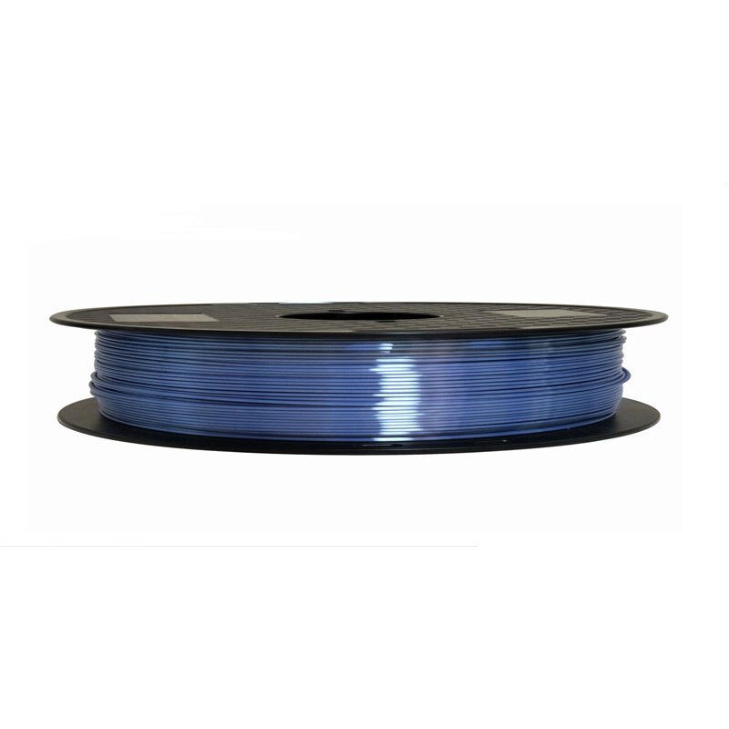 PLA włókno jedwabne 1.75MM 250g błyszczące PLA 3D drukarki Filament 0.25kg jedwabna tekstura PLA 3D DIY materiały do drukowania kolor Dropshipping: sapphire blue 250g