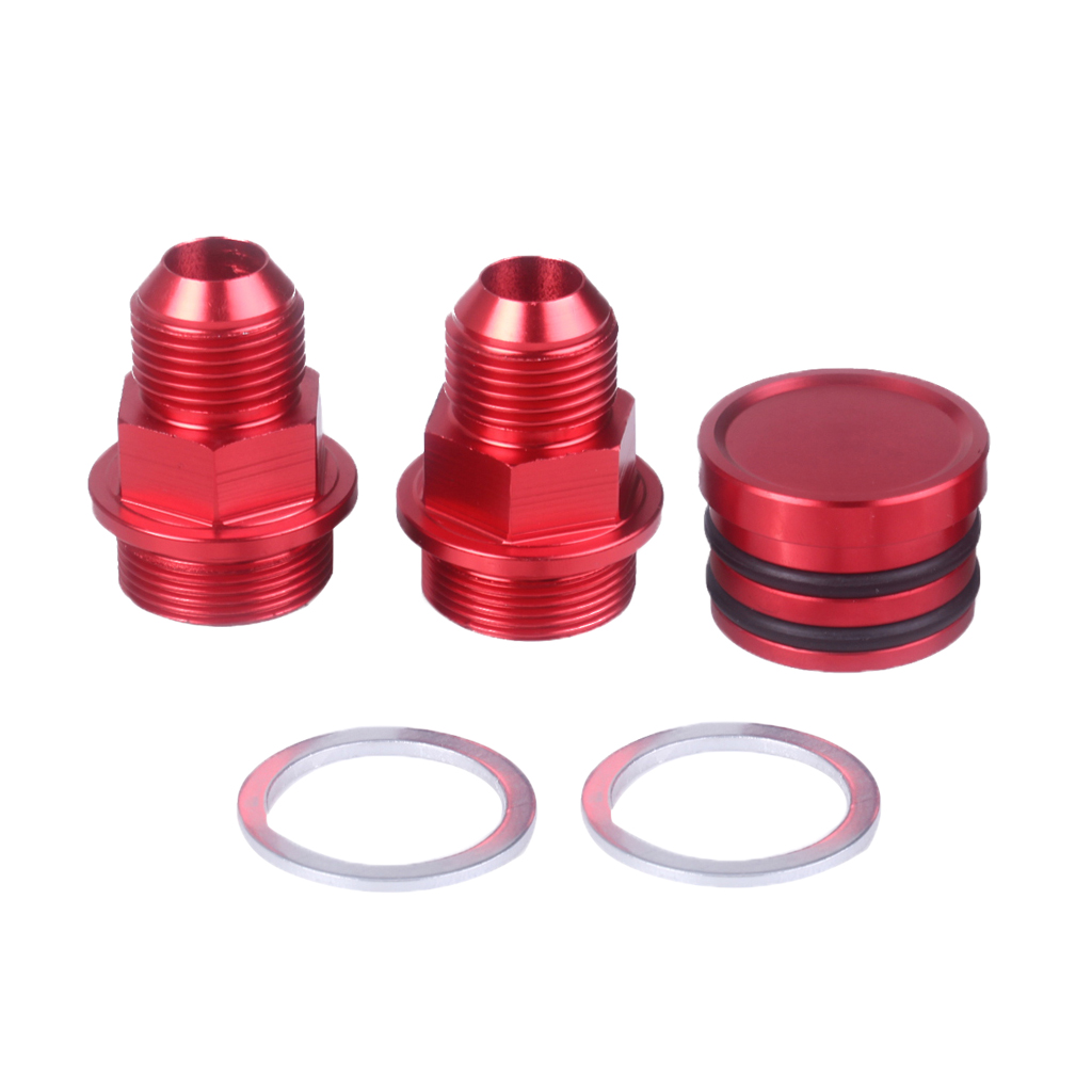 Set Van Blok Air Vent Fittings Met Plug Voor Vele Modellen Van Auto 'S Rood