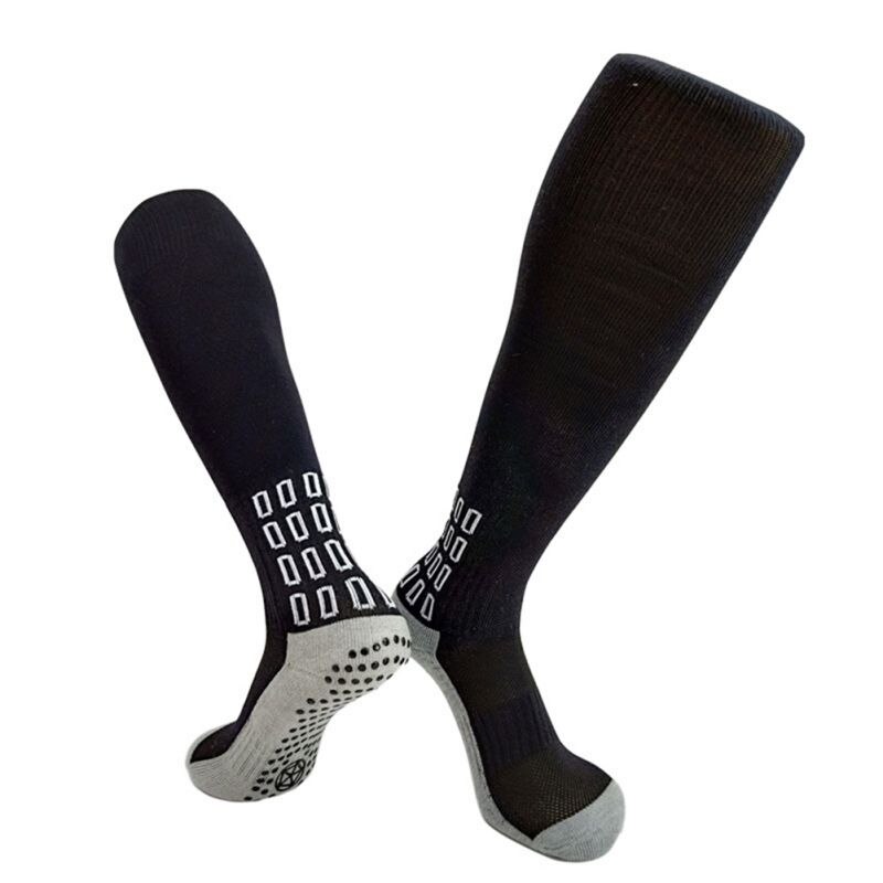 Anti-slip Sport Socken Plantar Gummi Kompression Atmungsaktivem Lange Socken Outdoor Sport Fußball Socken Für Erwachsene & Chindren.1: B1