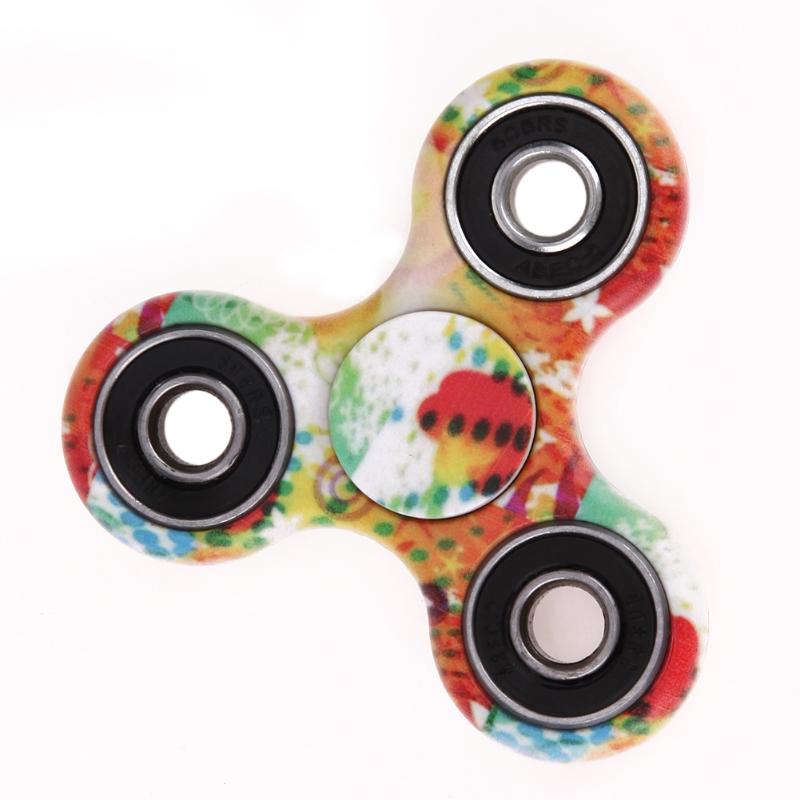 Bambini Autism Punta Delle Dita Giroscopio Rotazione A Mano Spinner In Lega di Alluminio con LED di Giocattoli Per Bambini Fidget Spinner Alleviare Lo Stress Toy Boy: 8