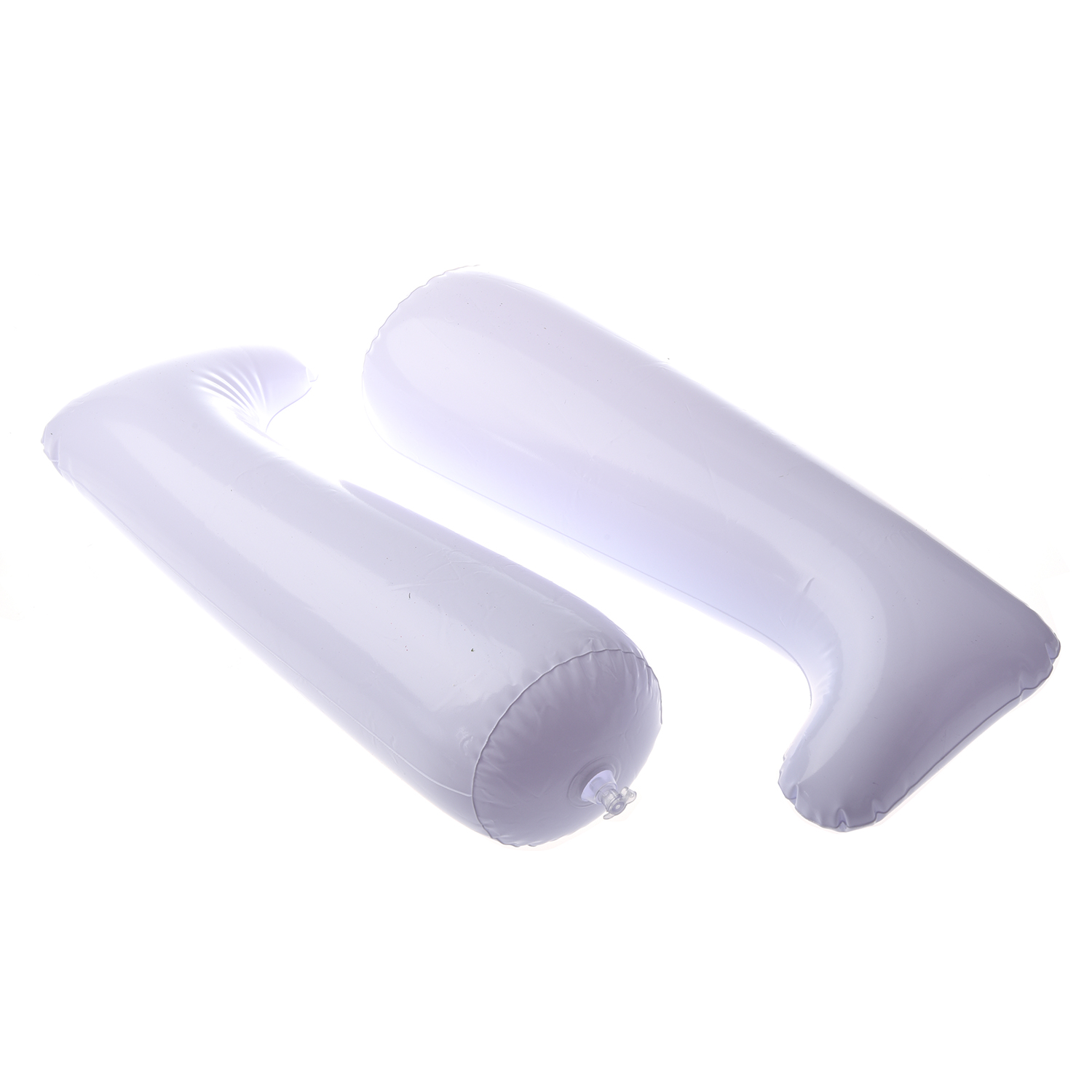 DCOS 1 Pair 12 Inch White Film Inflatable Boot Stretcher Shaper Shoe Tree