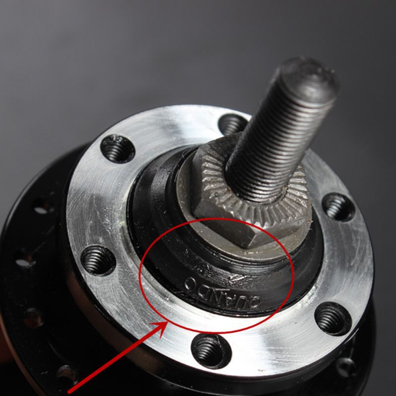 QUANDO Bicycle Mountain Bike Disc Brake Quick Release Rear Hub 36 Holes Rear Hub Road Bike MTB