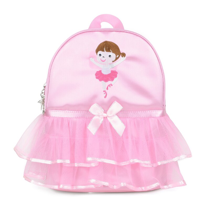 Rosa Spitze Mädchen tanzen Tasche für Mädchen tanzen Ballett Tasche Für Mädchen Baby freundlicher Ballerina Tasche Kind Gymnastik Bestickt Rucksack