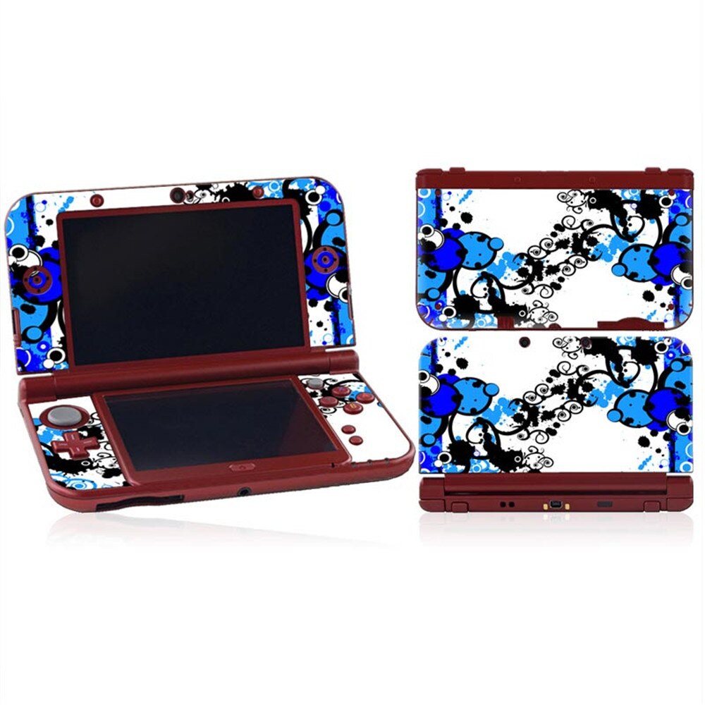 Game Accessories Protective Vinyl Skin Sticker for 3DS XL LL skins Stickers Video Games: TN-NEW 3DSLL-2007