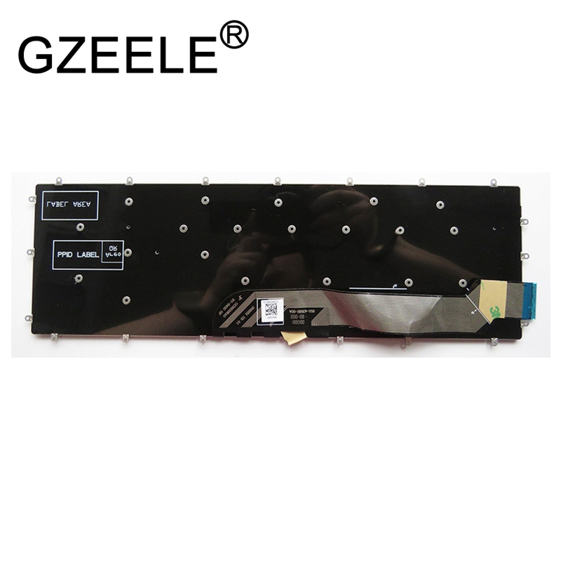 GZEELE US English keyboard for DELL Inspiron 3583 3584 3585 3593 3595 5767 17- 5767 P32E-001 laptop notebook replace