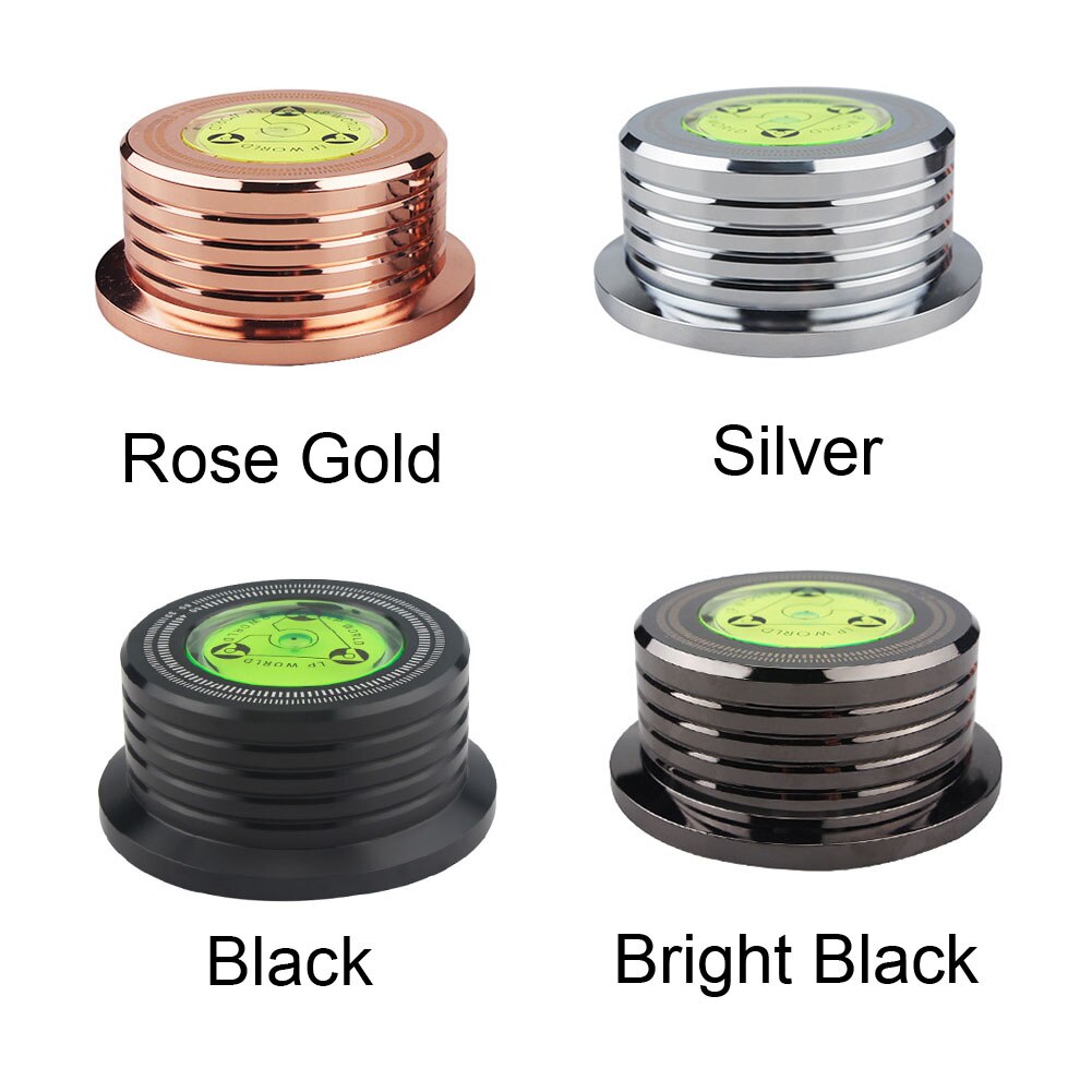 Portable With Bubble Level Vinyl Player Turntable Clamp Universal Accessories Tool Aluminum Alloy LP Disc Stabilizer 50HZ