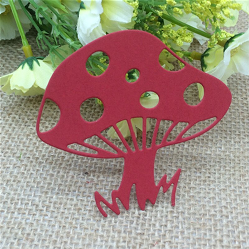 Mushroom Metal Cutting Dies Stencil Scrapbooking Photo Album Card Paper Embossing Craft DIY