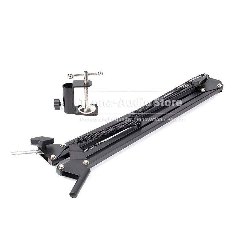 Für RAZER SEIREN Mini Mikrofon Ständer Tisch Schreibtisch Ausleger Aufnahme Halfter Halterung Tabletop Klemme Suspension Mic Boom Arm