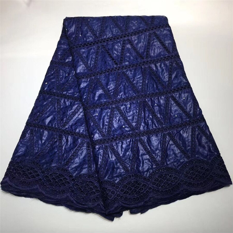 African Bazin Riche Fabric Guinea Brocade Bazin Brode Lace Fabric Embroidery Swiss voile Lace Fabric 5Yards: 14