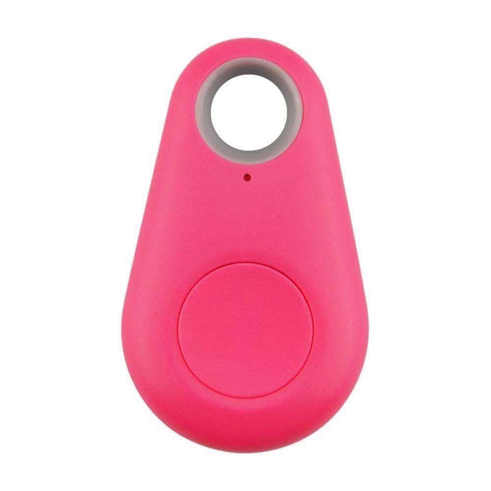1 st 4.0 smart tag trådlös bluetooth tracker plånbok nyckelring hitta gps locator anti lost alarm system: Röd