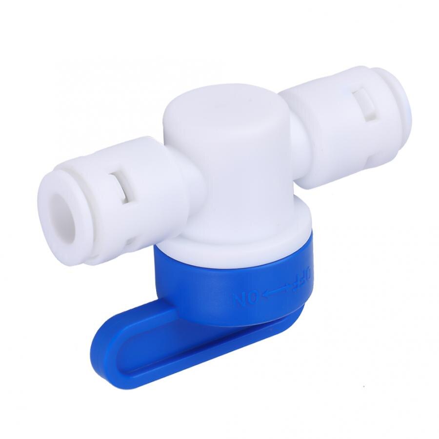 3Pcs G1/4 Pipe Fitting Ball Valve PE Pipe Water Hose Connector Switch For Drainage System
