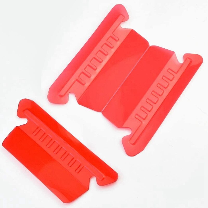 180 Sets File Document Tabs 2 Inch Hanging Folder Tabs and Multicolor Inserts for Quick Identification of Hanging Files