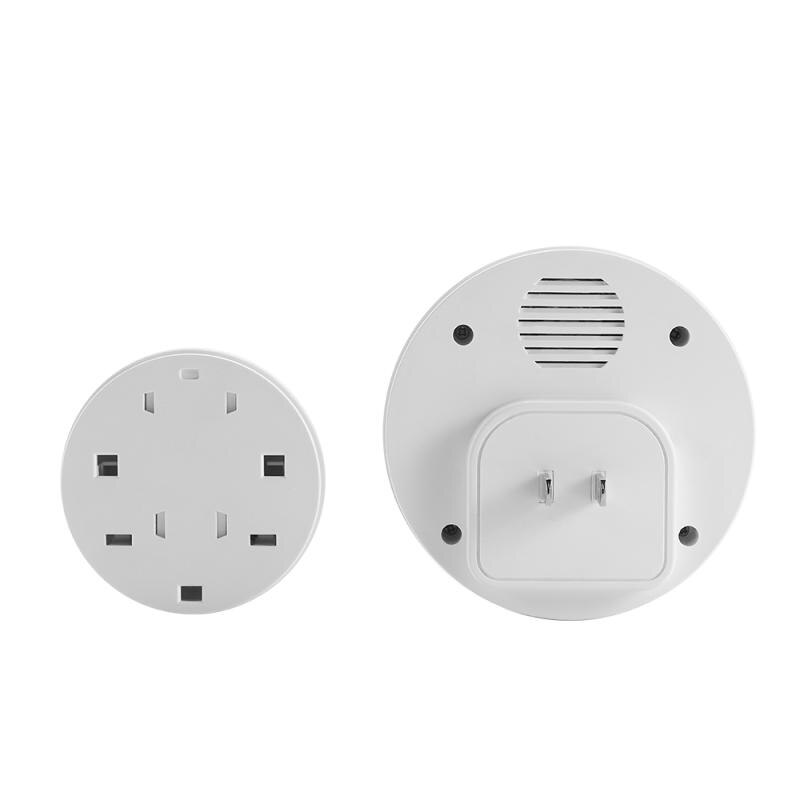 DIGOO DG-SD10 SD10 Transmitter Self-powered Waterproof Doorbell EU Plug Unique Sliding Button 58 Melodies DoorBell