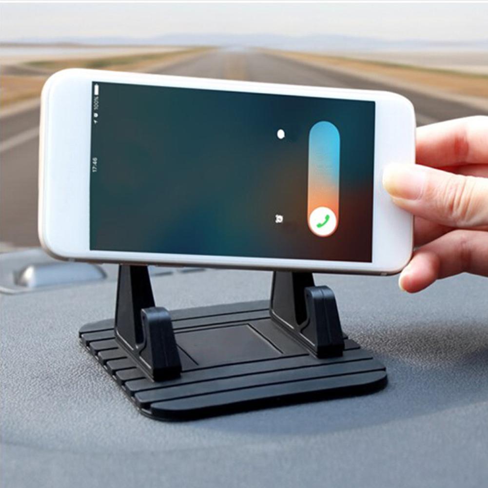Universele Auto Telefoon Houder Anti-Slip Pad Beugel Auto GPS Dashboard Smartphone Ondersteuning Siliconen Beugel Mat Auto-interieur Clips
