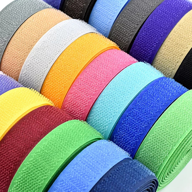 2cm * 1M Magic Tape Adhesive Verschluss DIY Polyester Nylon Haken Schleife Band Verschluss Nähen Zubehör Klittenband Keine kleber