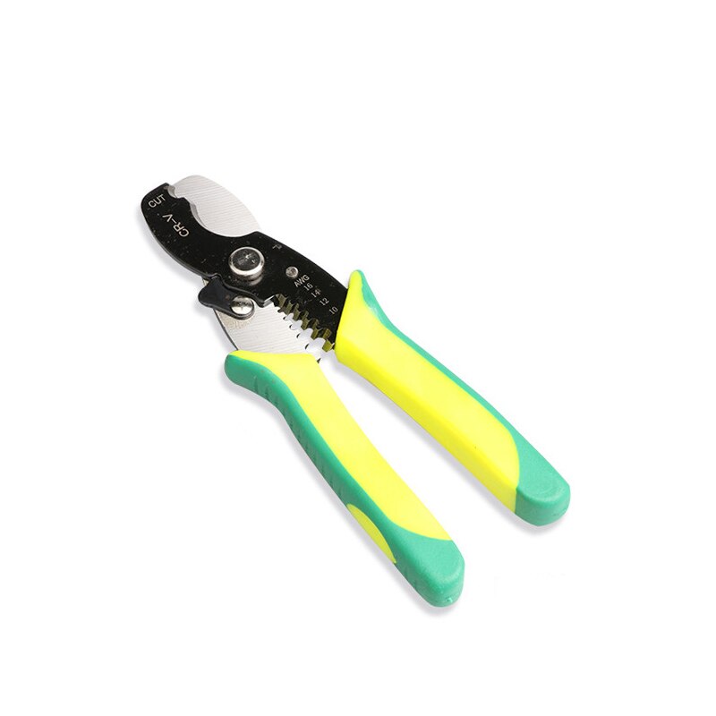 1PCS Automatic Wire Stripper Pliers Cable Stripping Crimper Crimping Tools Multifunction Fit 8/12/14/16 AWG Wire Pliers: C