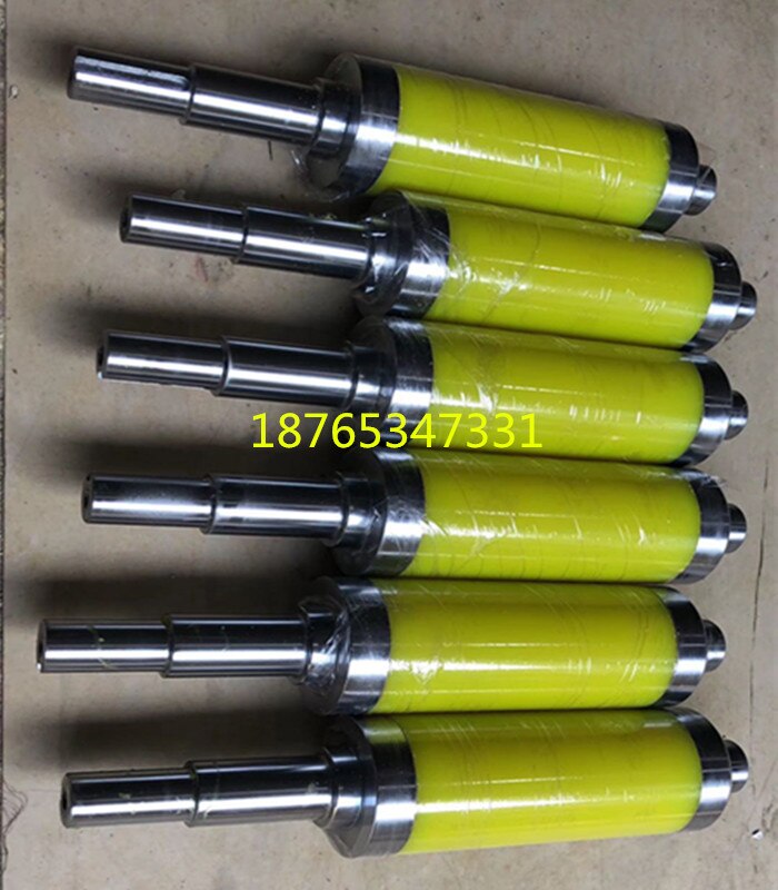 Masker Machine Rubber Roller Zak Plastic Main Shaft Accessoires Ontlading Roller Transportsysteem Siliconen Rubber Drukken Sterven Polyuretha