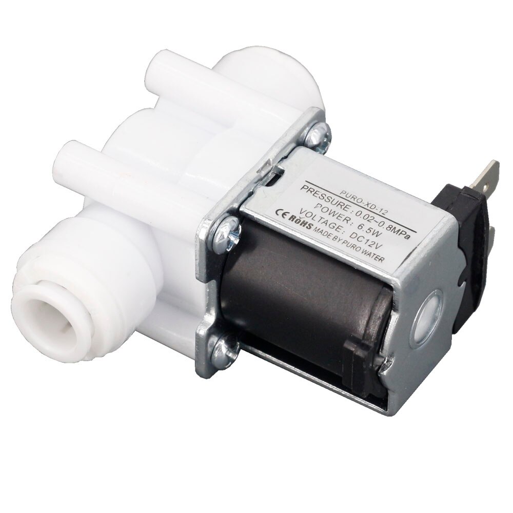 DC 12V Electric Solenoid Valve Magnetic Normally closed Pressure solenoid valve Inlet valve Water Air Inlet Flow Switch