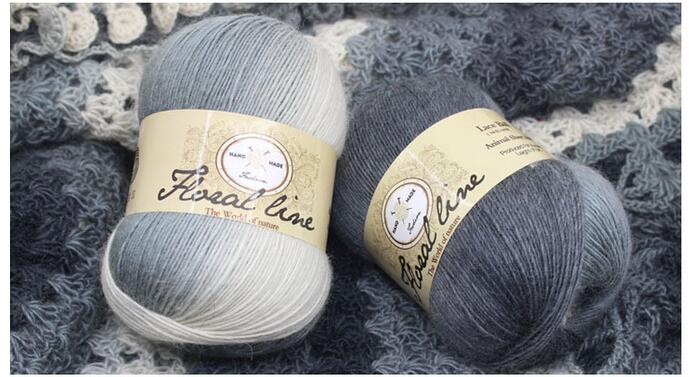 1pc = 100g sektioner farvet uld regnbue garn hånd strik hæklet tykt garn gør det selv håndværk varmt tørklæde sweater pude 360m