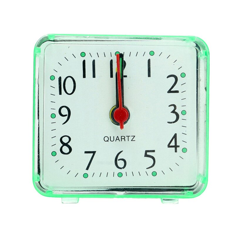 Petite réveil 1 pièce 4 couleurs | Jolie créative pour étudiant, horloge de chevet de chambre, horloge électronique de bureau, décoration de maison