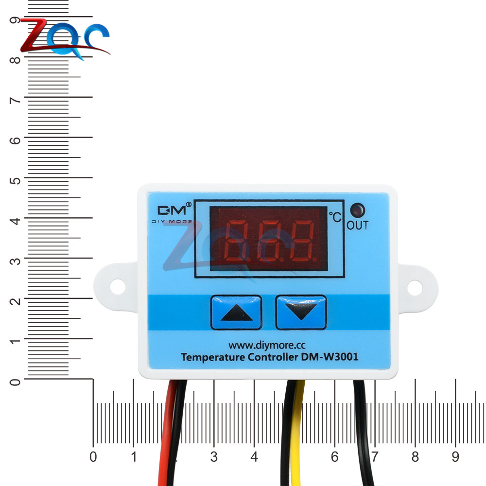 W3001 110V 220V 12V 24V Digital Temperature Controller Thermostat Thermoregulator Aquarium Incubator Water Heater Temp Regulator