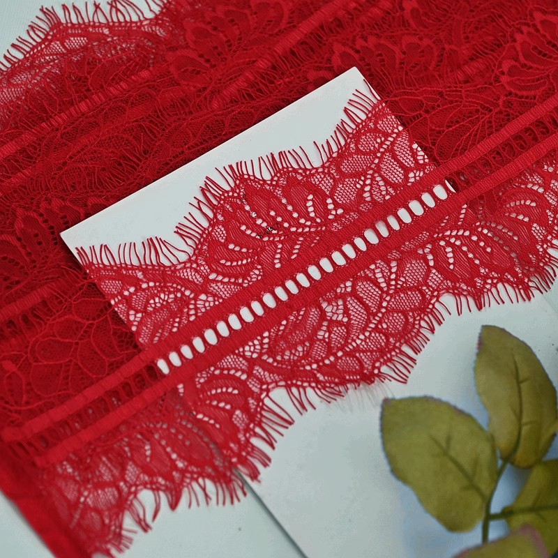 9.5cm wide eyelashes lace accessories DIY handmade decoration sewing clothing materials fabric underwear lace: color 24