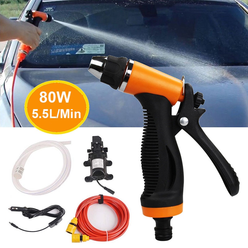 Kit de bomba lavadora carro 80w 130psi alta pressão lavagem kit sistema da bomba energia para a janela do animal estimação marinha ar condicionado limpeza