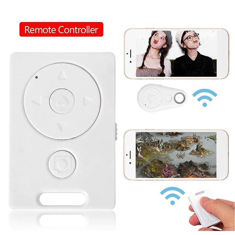 Universal Bluetooth Wireless Remote Control Camera Shutter Selfie Recording Multimedia Video Camera Release for iphone Android