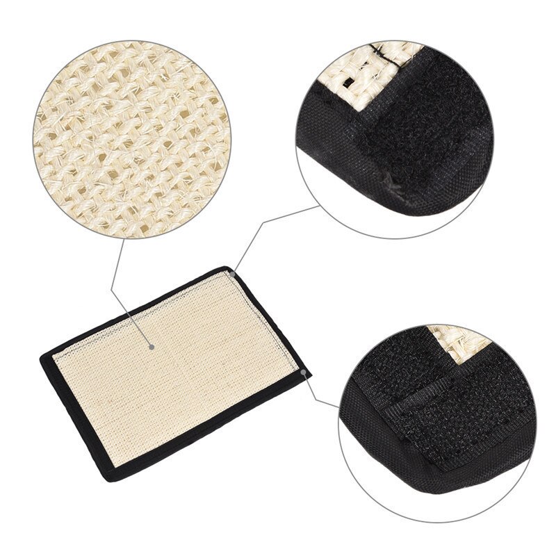 Kat Sisal Pad Scratch Preventie Sofa Mat Meubilair Protector Met Haak Lus Huishoudelijke Dierbenodigdheden Krassen Pads Speelgoed Voor Katten