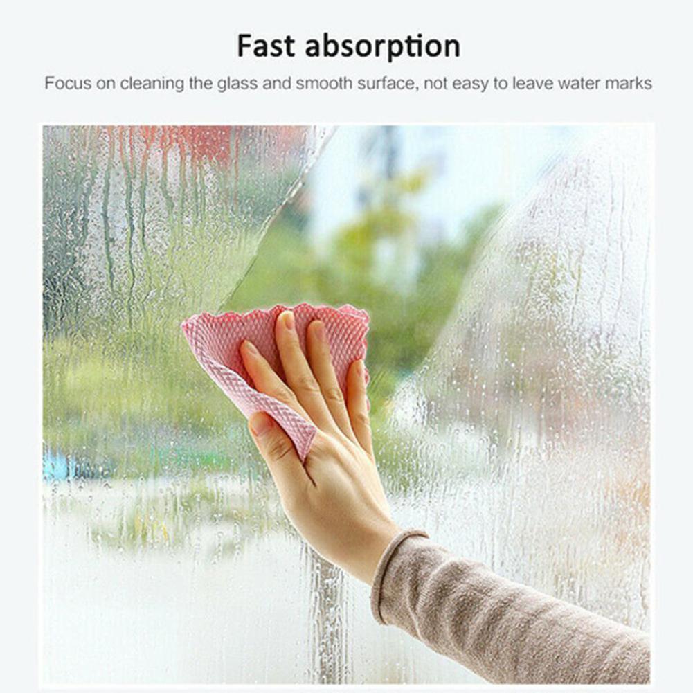 3Pcs Zachte Absorberende Magic Doekjes Anti-Vet Keuken Handdoeken Microfiber Poetslappen Vaatdoek Auto Vloer Wassen Vodden voor Thuis