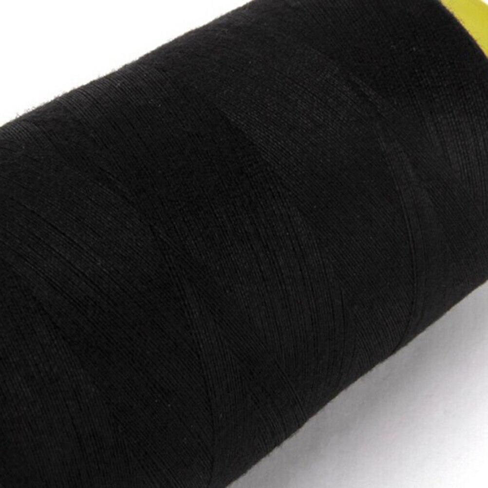 1 Coil Wire Sew Polyester Sewing Machine 40S / 2 Black Jewelry Cord Necklace Rope bracelets rope Beads Cord