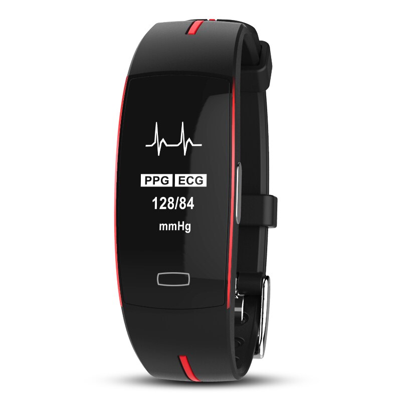 P3 Elektrode EKG blutdruck smart armband dynamischen herzen rate wasserdichte sport armband schritte entfernung calorie monitor
