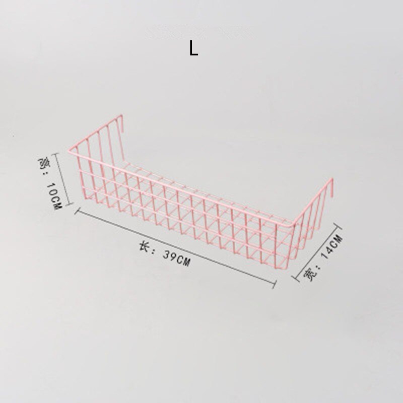 Thuis Wanddecoratie Ins Ijzeren Rooster Decor Frame Opknoping Rack Muur Display Art Opbergdoos Mand Mesh Plank Rack Holder organizer